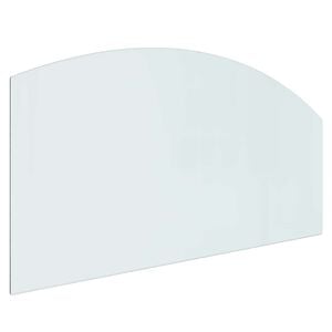 vidaXL Kamīna stikla plāksne Caurspīdīgs 120 x 60 cm Stikls