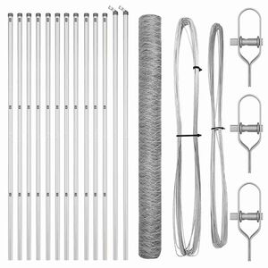 vidaXL Žoga āķis Sudraba