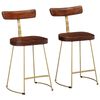 vidaXL bāra krēsli, 2 gab., 49x43x79 cm, mango masīvkoks