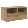 vidaXL TV sienas skapītis 60 x 30 x 30 cm Artisānā ozols