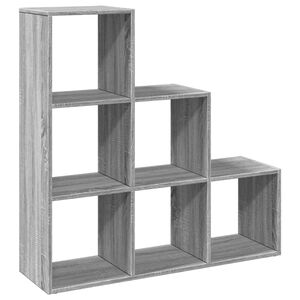 vidaXL telpas sadalītājs, grāmatu plaukts, 3 līmeņi, 99x29x99 cm
