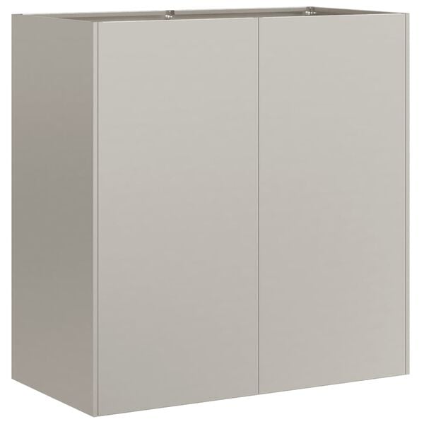 vidaXL puķu kaste, rūsas, 80x40x80 cm, izturīgs tērauds