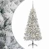 vidaXL Mākslīgā Ziemassvētku egle ar bumbiņu 120 cm 150 LED