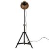 vidaXL grīdas lampa, 25 W, antīka misiņa krāsa, 35x35x65/95 cm, E27