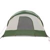 vidaXL ģimenes telts, tuneļa, 8 personām, zaļa, ūdensnecaurlaidīga