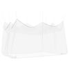 vidaXL Dārza moskītu tīkls 220 mesh Balts 3 x 4,5 x 2,5 m Poliesters