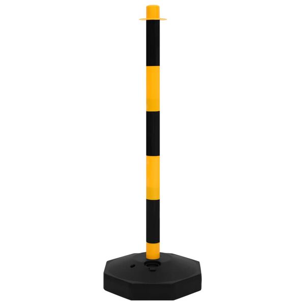 vidaXL ķēdes stabiņu komplekts, 10 m, plastmasas ķēde