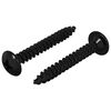 vidaXL Tapping nagla 2 gab. Melns M4 x 28 mm Tērauds