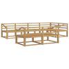 vidaXL Āra dīvānu komplekts 8 pcs Balts 325 x 166,5 x 73 cm