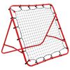 vidaXL regulējams futbola atsitiena tīkls, 100x100 cm