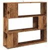 vidaXL grāmatu skapis/telpas dalītājs Old Wood 100x24x94 cm