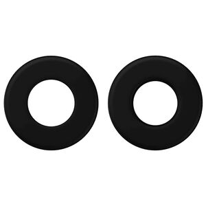 vidaXL Galda futbola statīvi 10 gab. Melns 3 x 3 x 1,4 cm HIPS