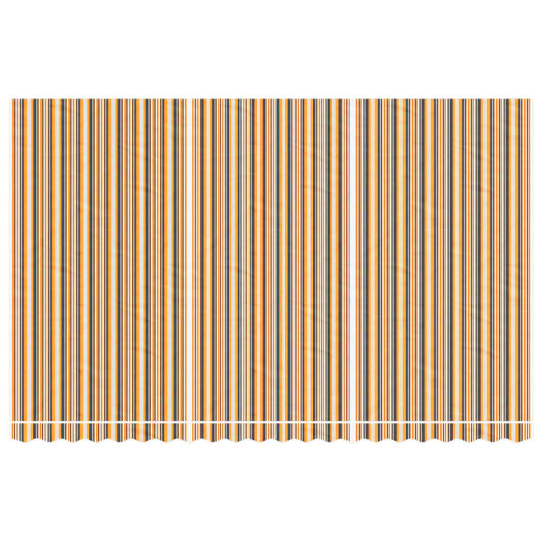 vidaXL nojumes maiņas jumts, daudzkrāsainas svītras, 5x3 m