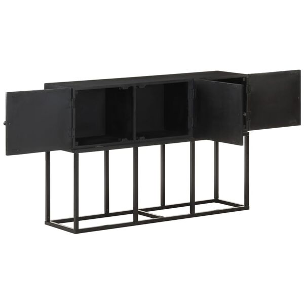 vidaXL kumode, 115x30x76 cm, mango masīvkoks