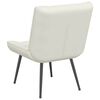 vidaXL Relaxing Chair Cream 64x74x84 cm Velvet