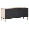 vidaXL Televizora skapī&scaron;a Balts 105 x 33,5 x 46 cm Cieta mango koksne