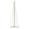 vidaXL Ziemassvētku eglīte, silti balta, 500 LED, 100x300 cm