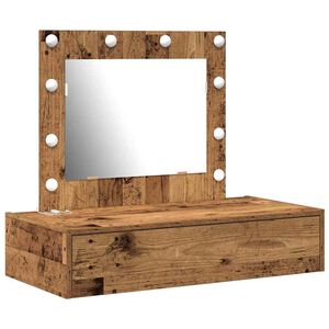 vidaXL Dressing galds Brūna 83 x 40 x 70 cm Inženierijas koks