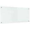 vidaXL Virtuves aizsargpanelis Caurspīdīgs 110 x 50 x 0,6 cm