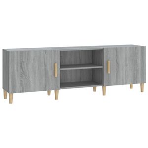 vidaXL TV skapītis, pelēka ozola krāsa, 150x30x50cm, inženierijas koks