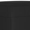 vidaXL kājsoliņš, 60x50x41 cm, melns mikrošķiedras audums