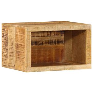 vidaXL Nakts skapītis Brūna 40 x 30 x 25 cm Cieta mango koksne