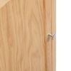 vidaXL stūra skapis, 59x45x80 cm, ozola masīvkoks