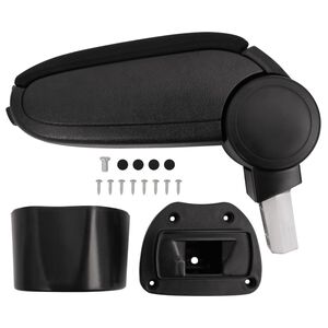 vidaXL automa&scaron;īnas roku, melns, 14,5x31,5x(30-48) cm, ABS
