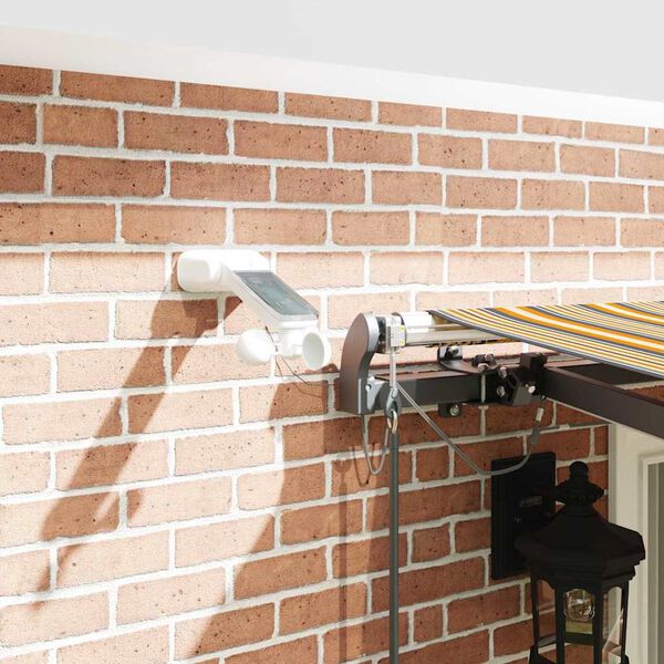 vidaXL Pārsega audums ar Daudzkrāsains 400 &times; 300 cm Poliesters