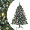 vidaXL Mākslīgā Ziemassvētku eglīte Zaļa 150 cm