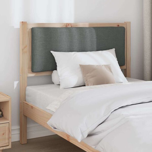 vidaXL Galvgalis Cits Brūna 90 cm Priedes masīvkoks