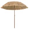 vidaXL Dārza parasols Dabiska 255 x 255 x 255 cm