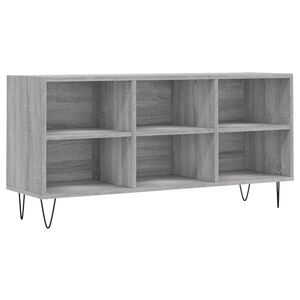 vidaXL TV skapītis, pelēka ozolkoka, 103,5x30x50 cm, inženierijas koks
