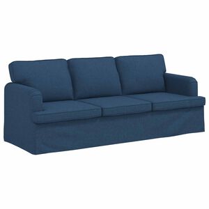 vidaXL Dīvāns Zila 201 x 80 x 85 cm audums
