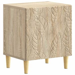 vidaXL Naktsgaldiņ&scaron; Sonomas ozols 43 x 34,5 x 50 cm Inženierijas koks