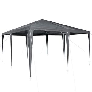 vidaXL Balles telts Antracīts 400 x 400 x 266 cm