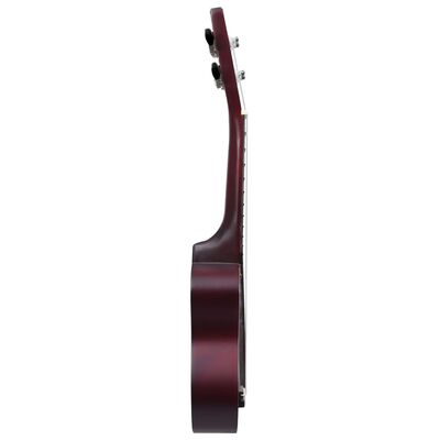 vidaXL soprāna bērnu ukulele ar somu, dabīga krāsa, 23"