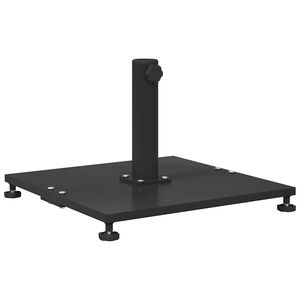 vidaXL Saulessarga pamatne Melna 45 x 45 x 31 cm