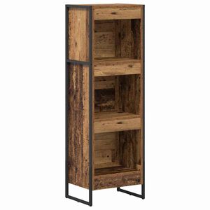 vidaXL Grāmatplaukts 40 x 30 x 121 cm Inženierijas koks Vecs koks