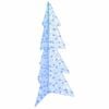 vidaXL Ziemassvētku eglīte su 160 LED Zila 150 cm Akrils