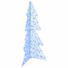 vidaXL Ziemassvētku eglīte su 160 LED Zila 150 cm Akrils