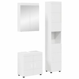 vidaXL Vannas istabas mēbeļu komplekts TULUM 3 pcs