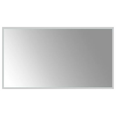 vidaXL vannasistabas spogulis ar LED, 90x50 cm