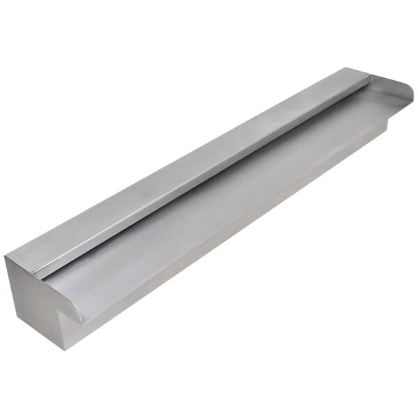 Taisnstūra formas baseina kaskāde, nerūsējo&scaron;s tērauds, 60 cm