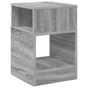 vidaXL Papildu galdiņ&scaron; Pelēks Sonoma 30,5 x 30 x 45 cm