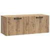 vidaXL Sienā piestiprināms TV skapis 78,5 x 31 x 30 cm Artisan Ozols