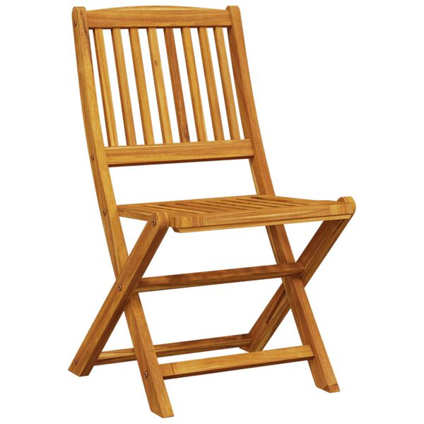 vidaXL 7-daļīgs dārza mēbeļu komplekts, 180x90x75cm akācijas masīvkoks