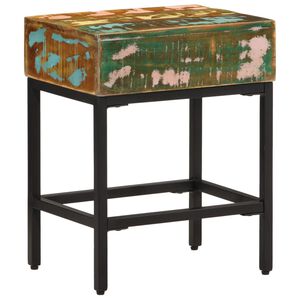 vidaXL galdiņ&scaron;, 40x30x51 cm, pārstrādāts masīvkoks