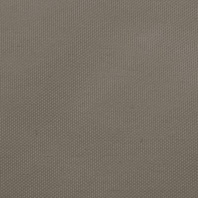 vidaXL saulessargs, 2x4m, taisnstūra forma, pelēkbrūns oksforda audums