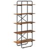 vidaXL Grāmatu plaukts 5 līmeņi 60 x 35 x 175,5 cm PB Ozolkoks